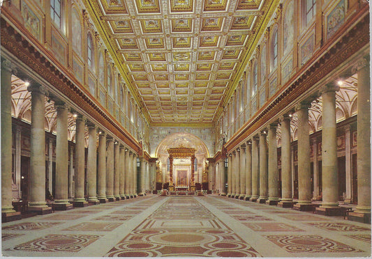 ROMA - BASILICA DI S. MARIA MAGGIORE - INTERNO - NV - FG