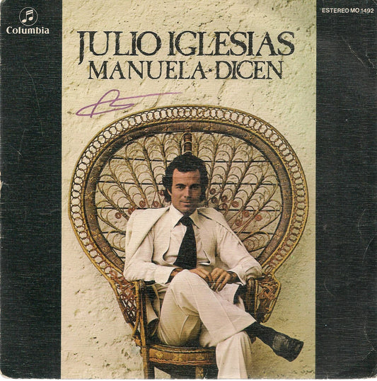 MANUELA - DICEN # JULIO IGLESIAS  (Columbia - Spain)