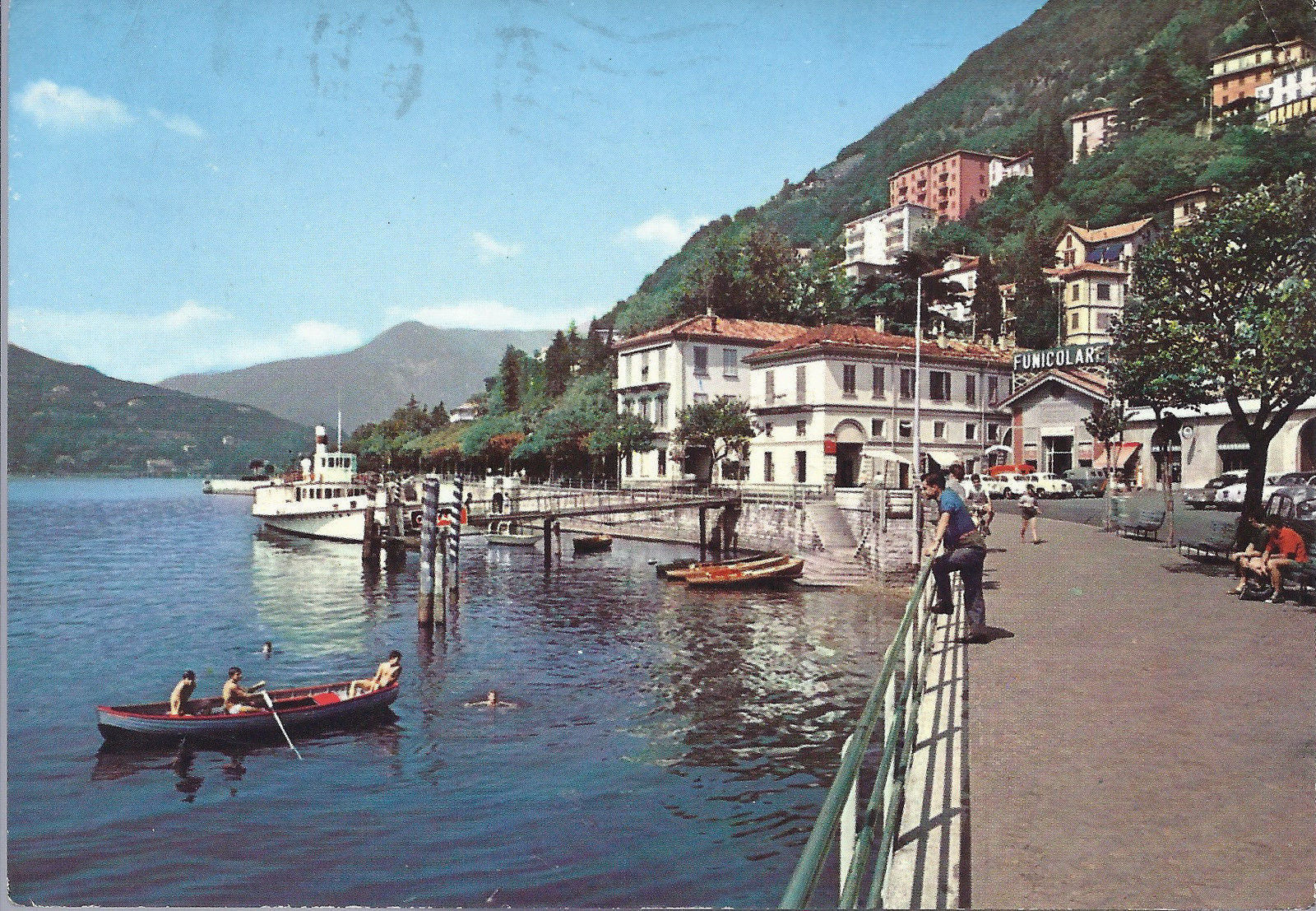 COMO - STAZIONE FUNICOLARE PER BRUNATE - V 1965 - FG
