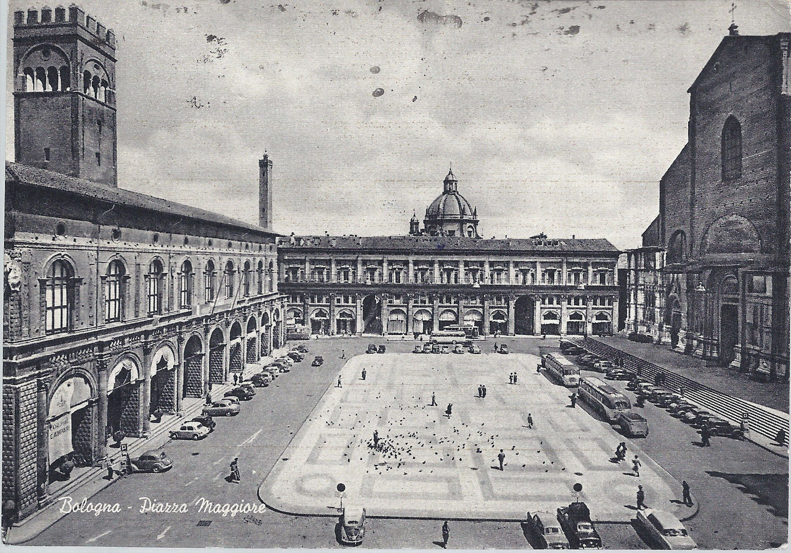 BOLOGNA - PIAZZA MAGGIORE - V 1960 - FG
