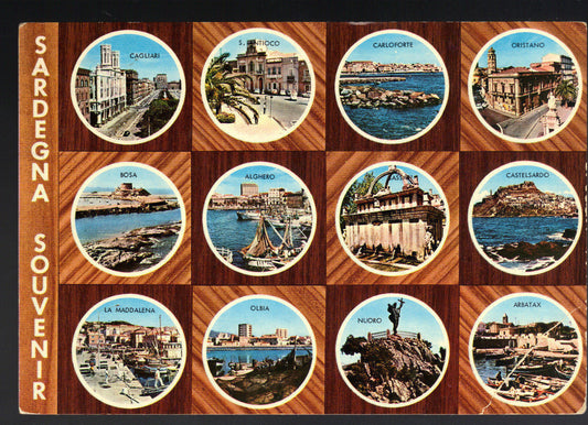 SARDEGNA - 12 VEDUTINE - V1973