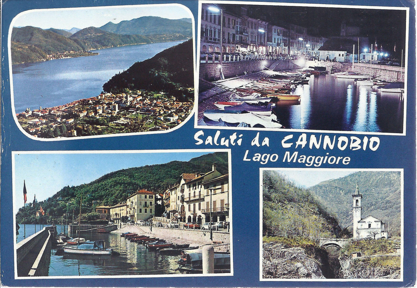 CANNOBIO - SALUTI - 4 VEDUTE - VSD