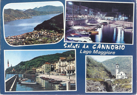 CANNOBIO - SALUTI - 4 VEDUTE - VSD