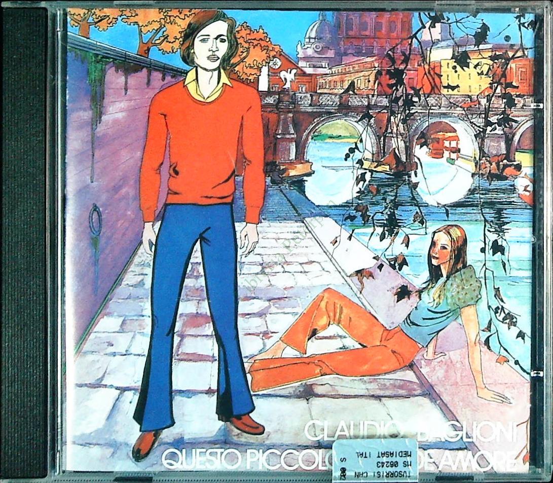QUESTO PICCOLO GRANDE AMORE - CLAUDIO BAGLIONI - SORRISI E CANZONI - CD