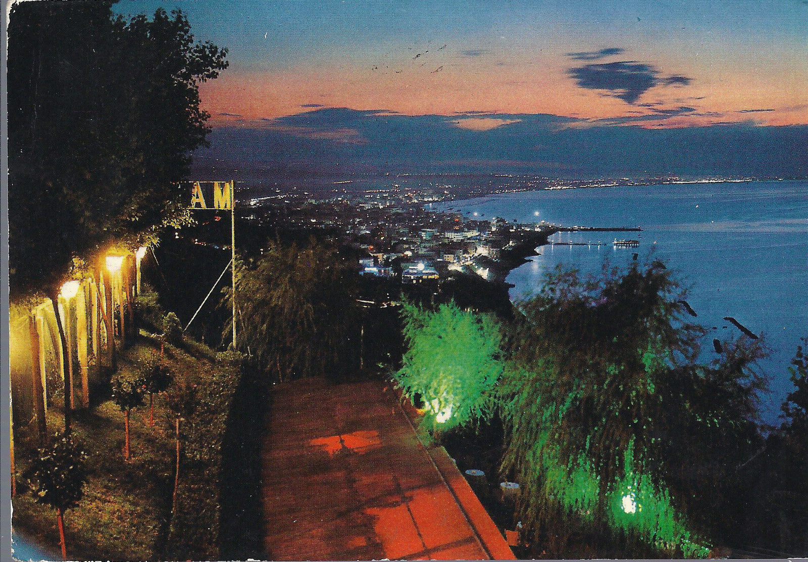 GABICCE MONTE - RIVIERA ADRIATICA - TRAMONTO - V1973