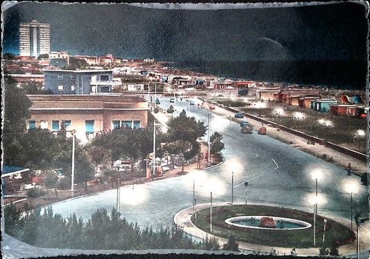 CERVIA -NOTTURNO - ACQUARELLATA - V1961
