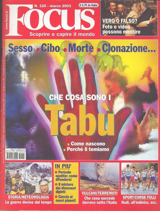FOCUS N 125 - MARZO 2003