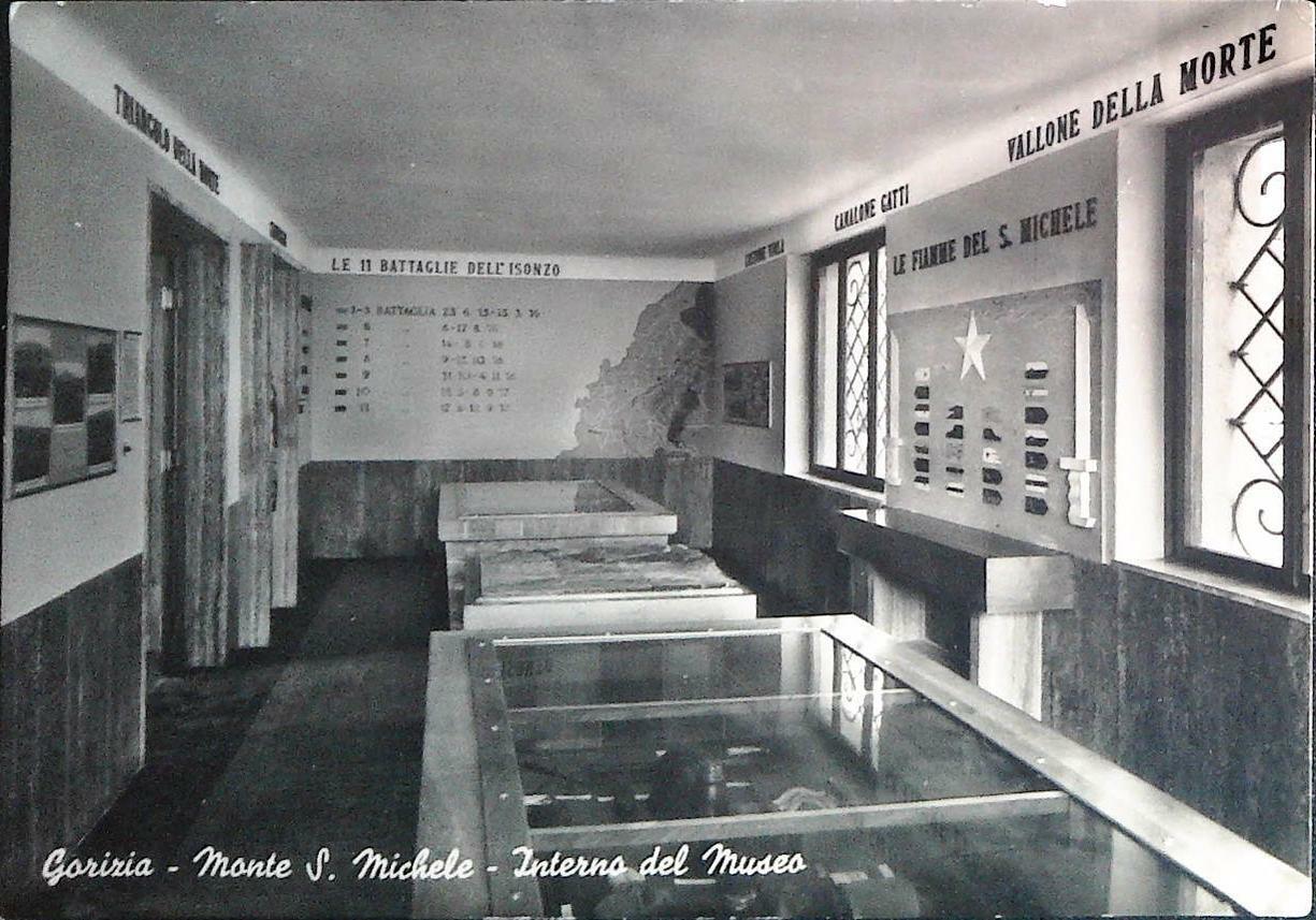 GORIZIA - MONTE SAN MICHELE - INTERNO MUSEO -V1955