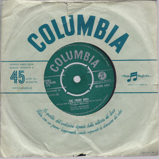 THE YOUNG ONE - WE SAY YEAH # CLIFF RICHARD and The Shadows