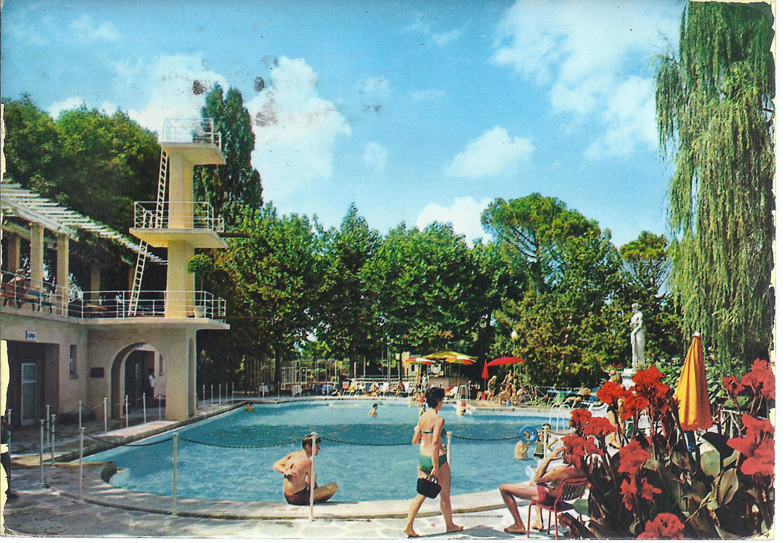 SALSOMAGGIORE TERME - POGGIO DIANA - PISCINA - V 1964 - FG