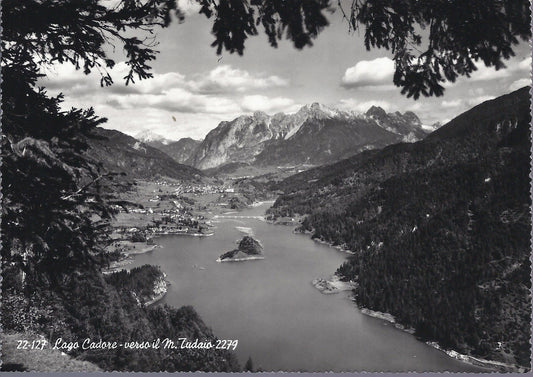 LAGO CADORE - VERSO IL M. TUDAIO - NV - FG