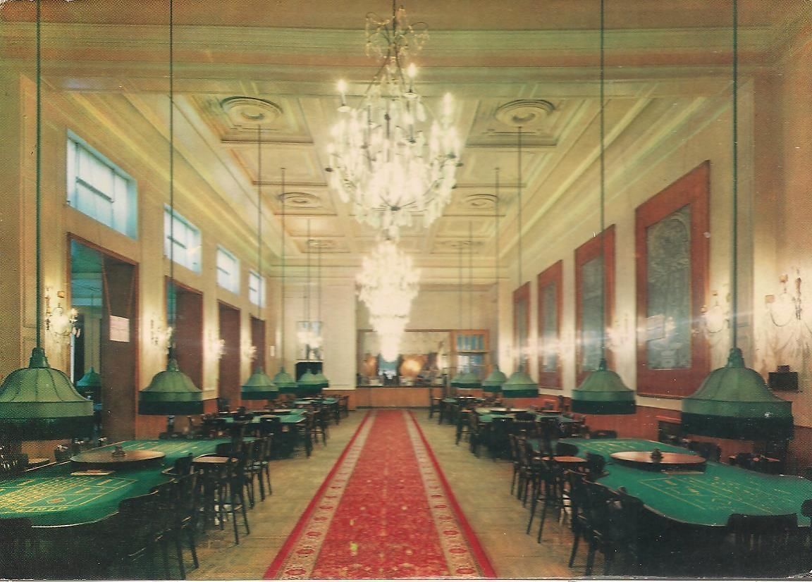 SANREMO - UNA SALA DA GIOCO DEL CASINO MUNICIPALE - V1966