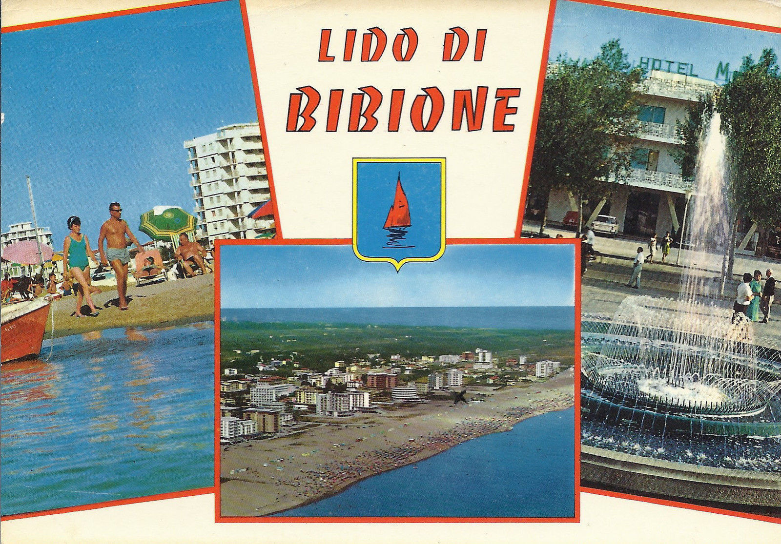 BIBIONE LIDO - 3 VEDUTE - V1973