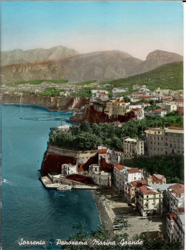 SORRENTO - PANORAMA - ACQUARELLO