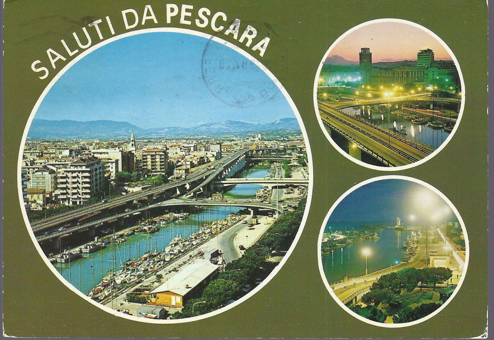 PESCARA - SALUTI - 3 VEDUTE - V 1982 - FG