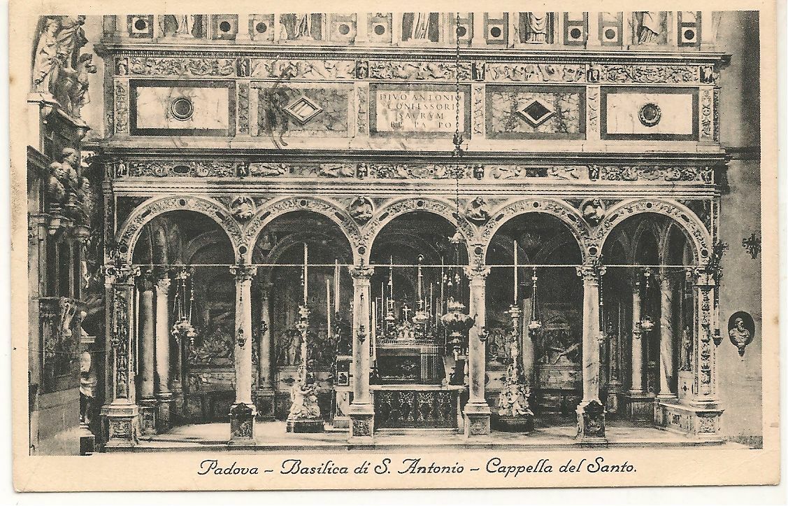 PADOVA - BASILICA S. ANTONIO - CAPPELLA DEL SANTO - V1951