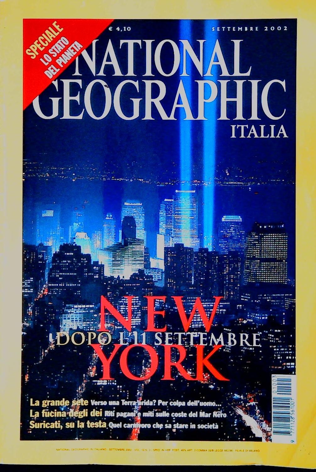 NATIONAL GEOGRAPHIC ITALIA - SETTEMBRE 2002