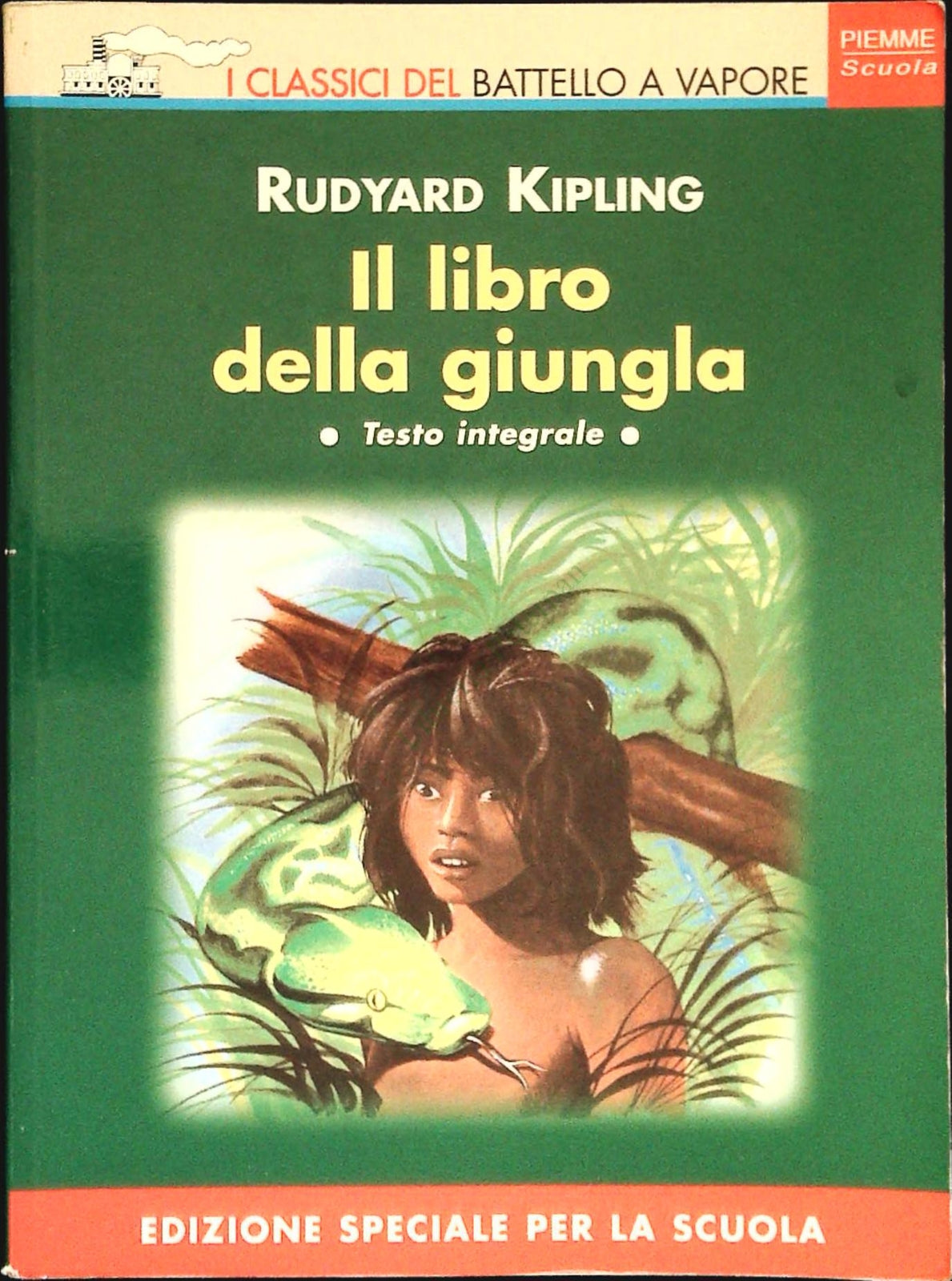 IL LIBRO DELLA GIUNGLA - RUDYARD KIPLING - BATTELLO A VAPORE 2002