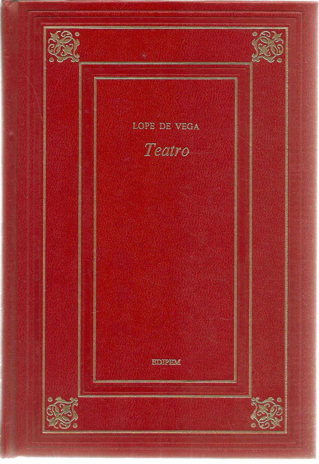 TEATRO - LOPE DE VEGA