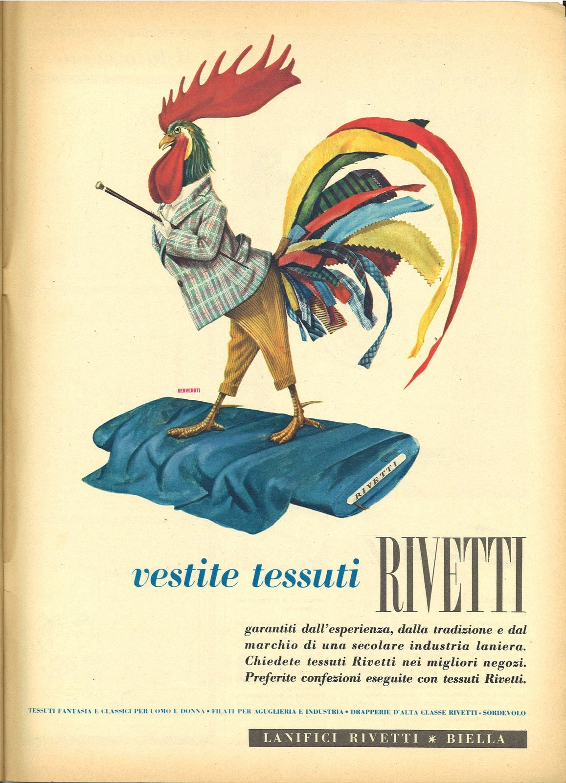TESSUTI RIVETTI - ADVERTISING