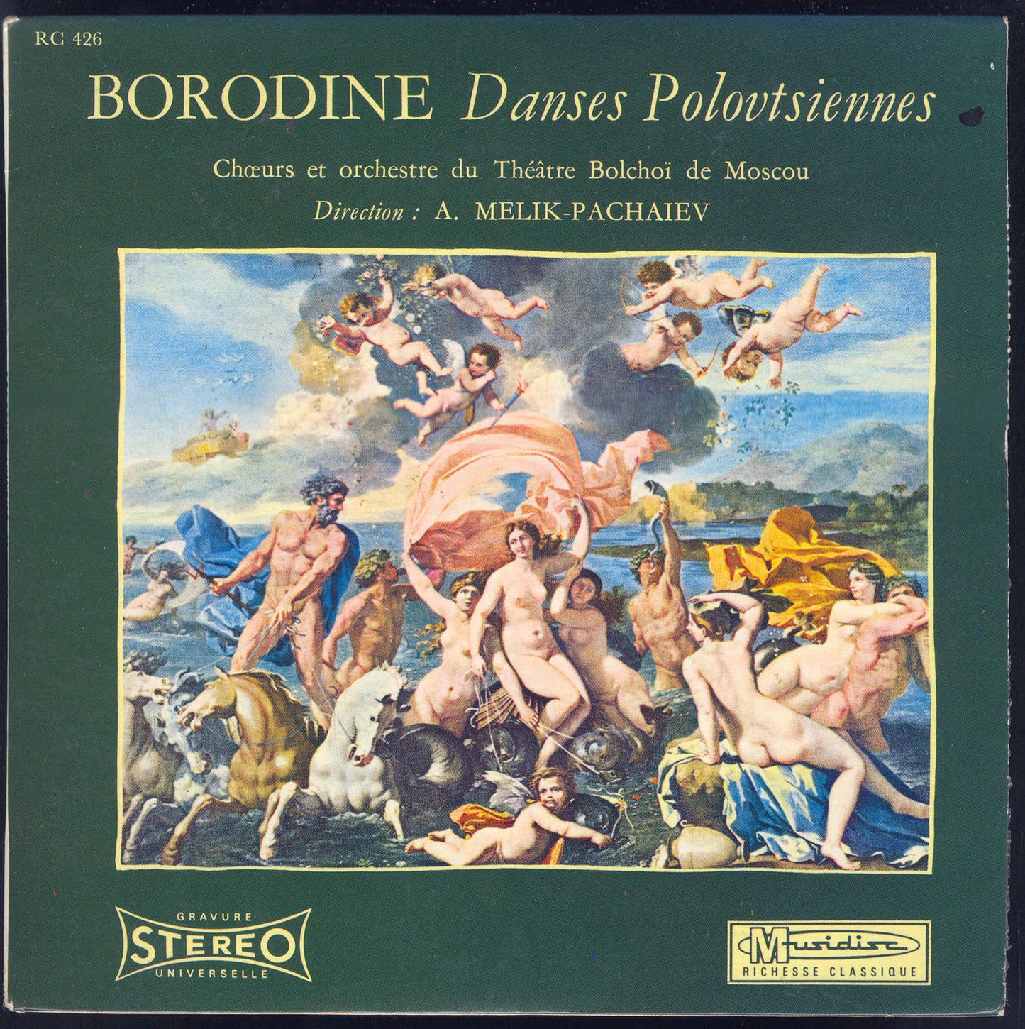 DANSES POLOVTSIENNES # BORODINE # CHOEURS ET ORCHESTRE DU THEATRE BOLCHOI