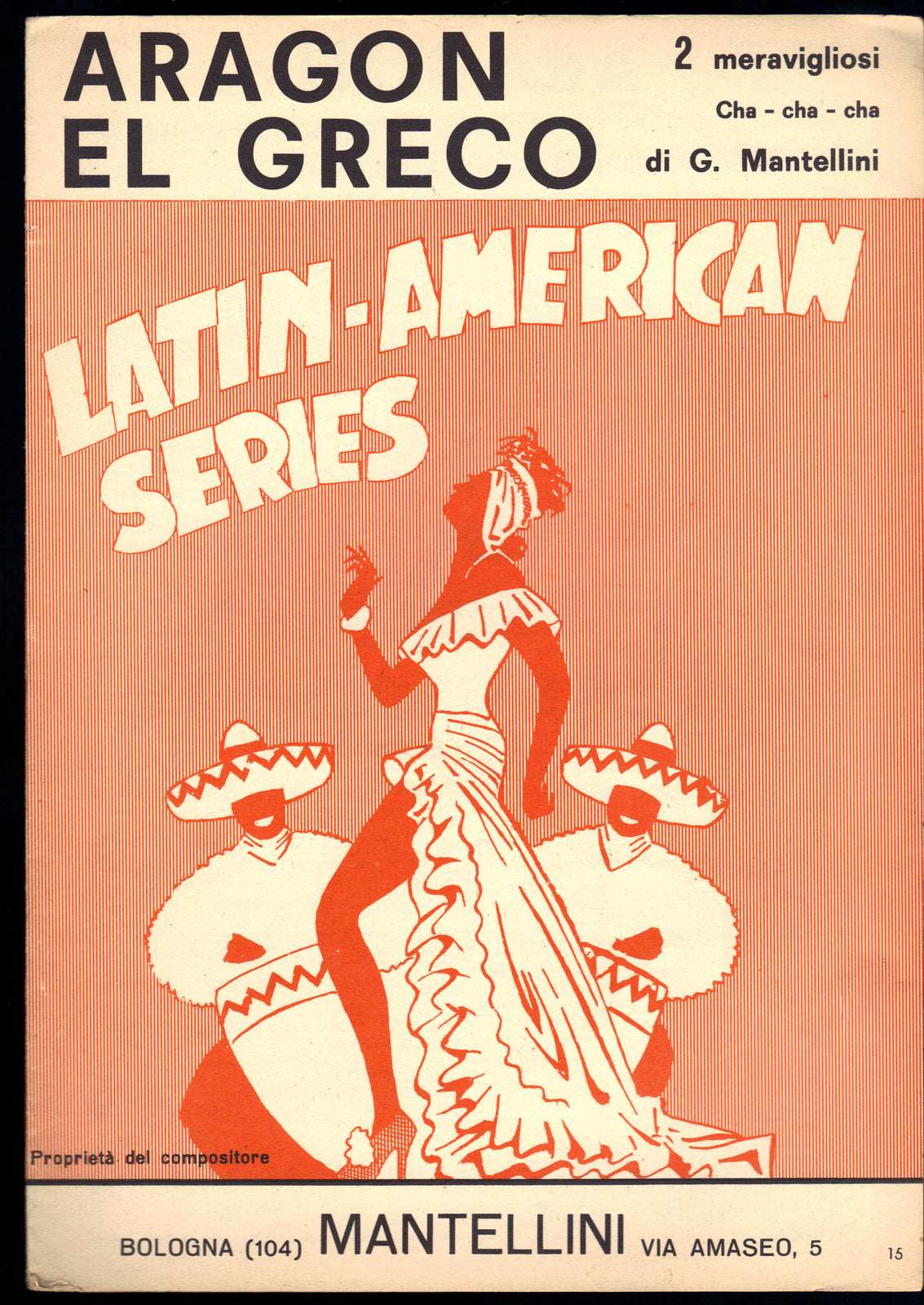 ARAGON - EL GRECO - Gianni Mantellini -- SPARTITO