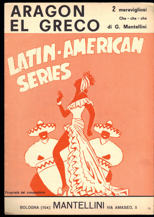 ARAGON - EL GRECO - Gianni Mantellini -- SPARTITO