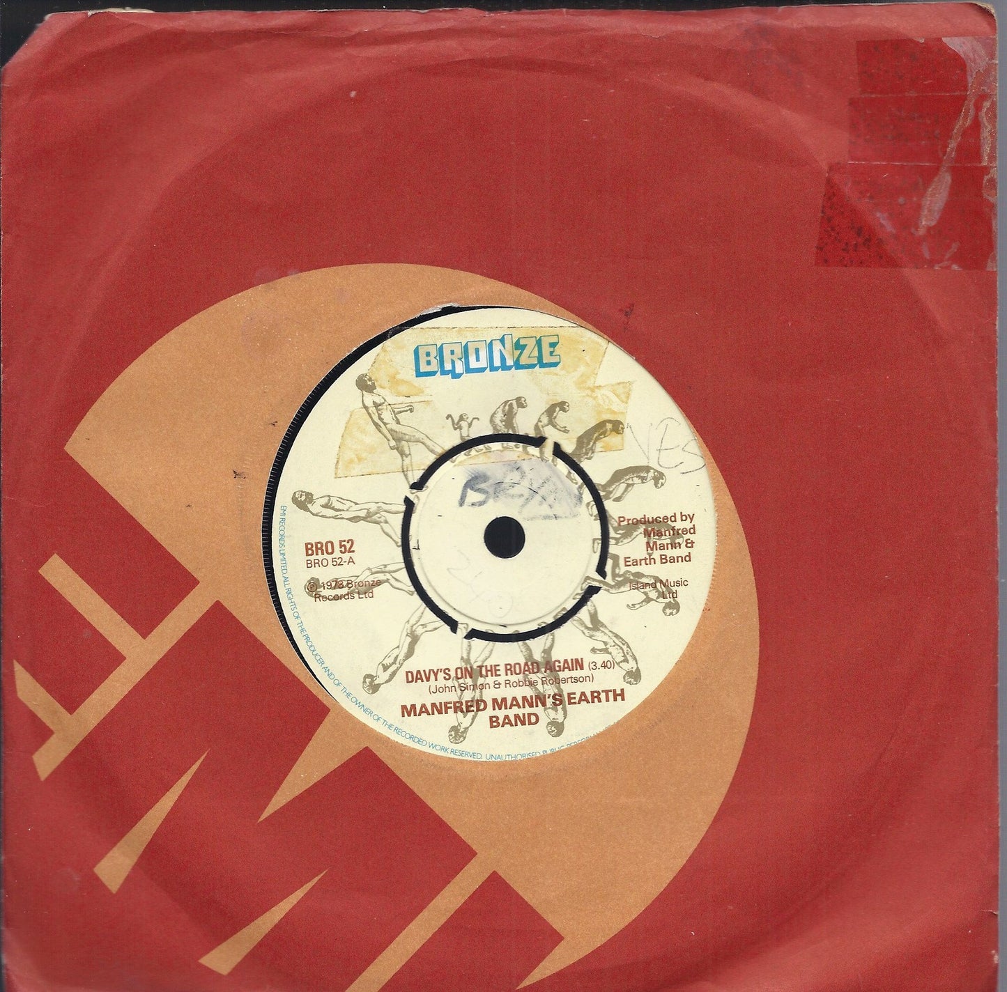 DAVY'S ON THE ROAD AGAIN - BOUILLABAISSE -- MANFRED MANN'S EARTH BAND