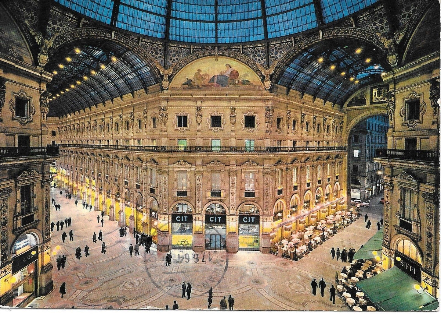 MILANO - GALLERIA NOTTURNA - V1964