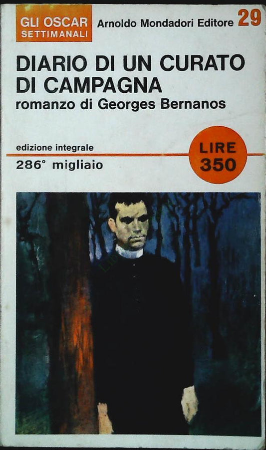 DIARIO DI UN CURATO DI CAMPAGNA-GEORGES BERNANOS-MONDADORI 1965-OUTLET DEL LIBRO