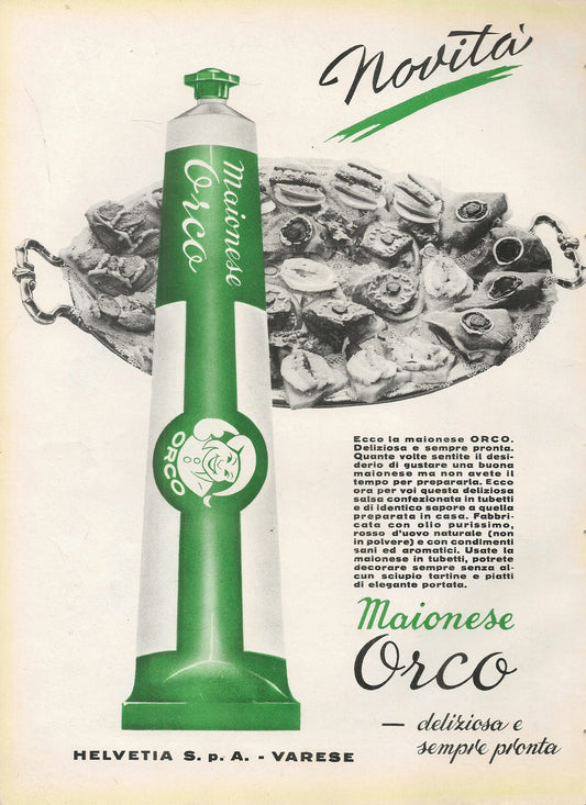 MAIONESE ORCO - ADVERTISING