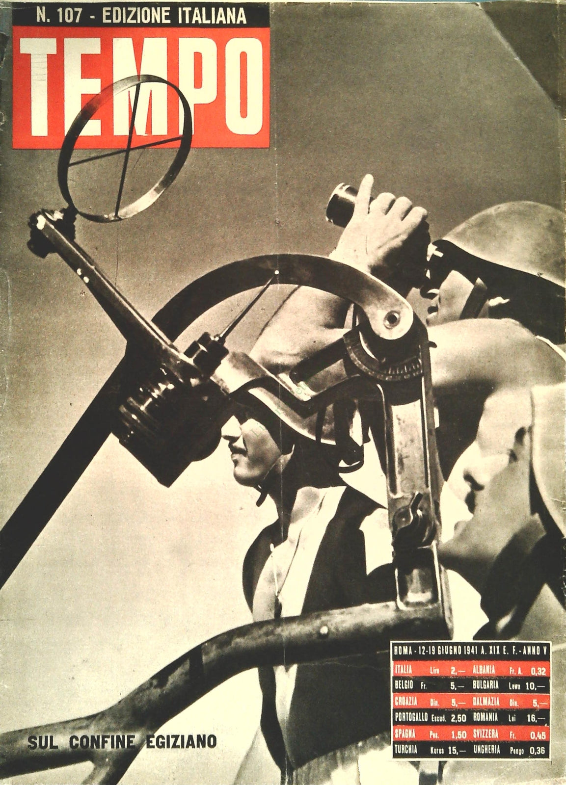 TEMPO N. 107 - GIUGNO 1941 - PICCHIATELLI AL LAVORO - FRATELLI DE FILIPPO