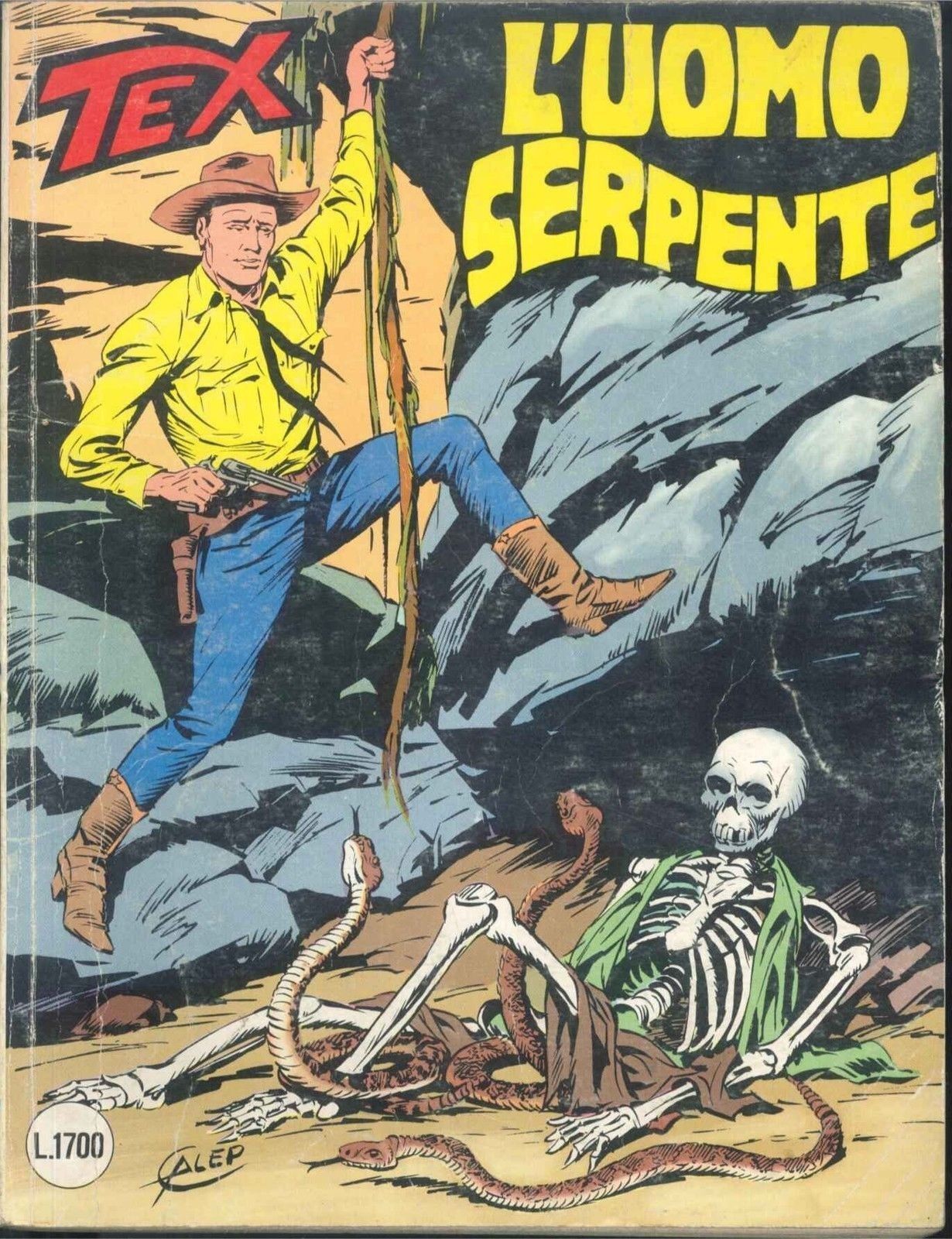 TEX N° 337 - L'UOMO SERPENTE