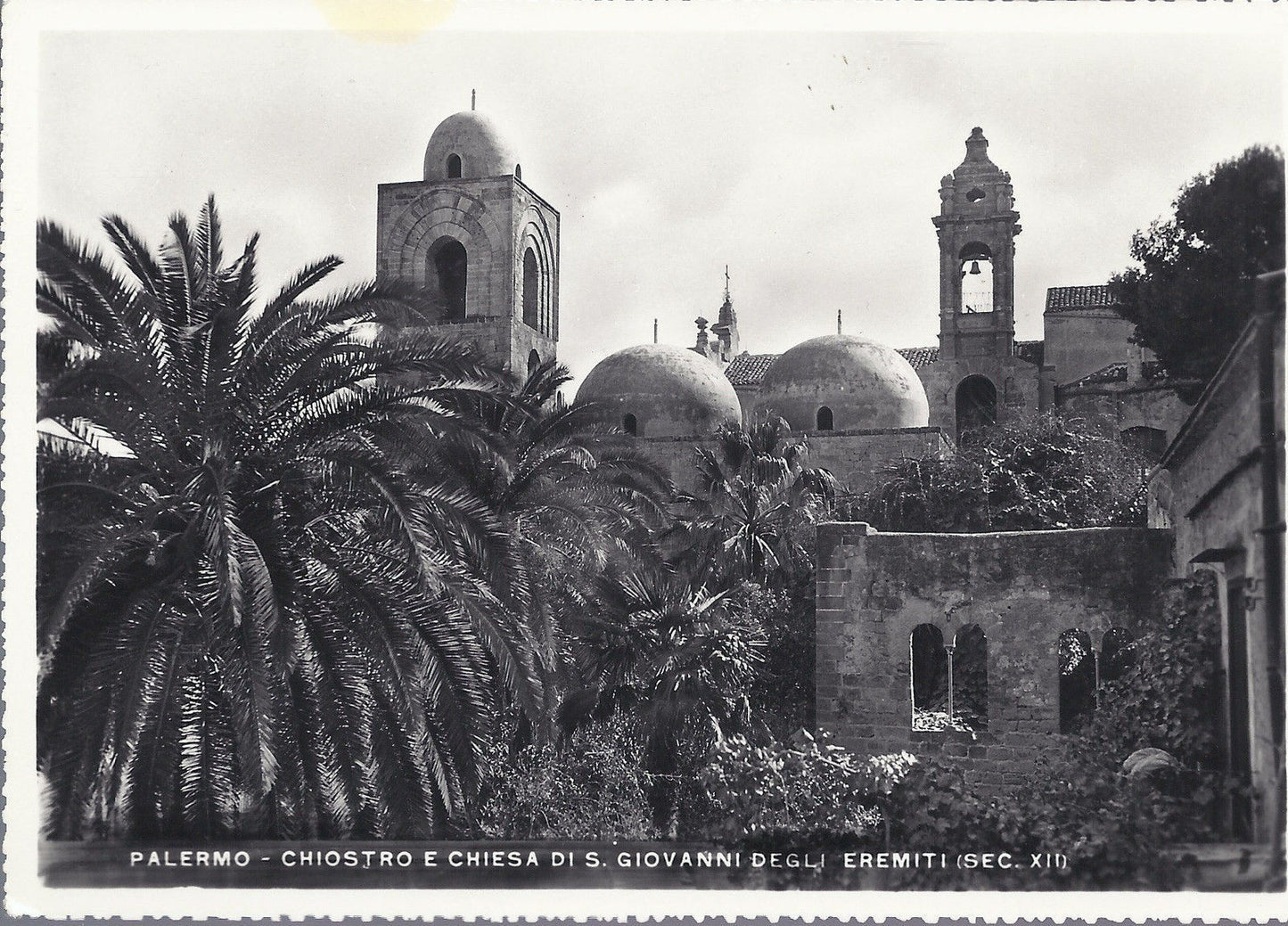 PALERMO - CHIOSTRO E CHIESA DI S. GIOVANNI DEGLI EREMITI - N