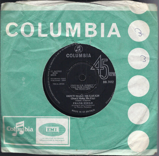 DON'T MAKE ME LAUGH - WITHOUT YOU -- FRANK IFIELD