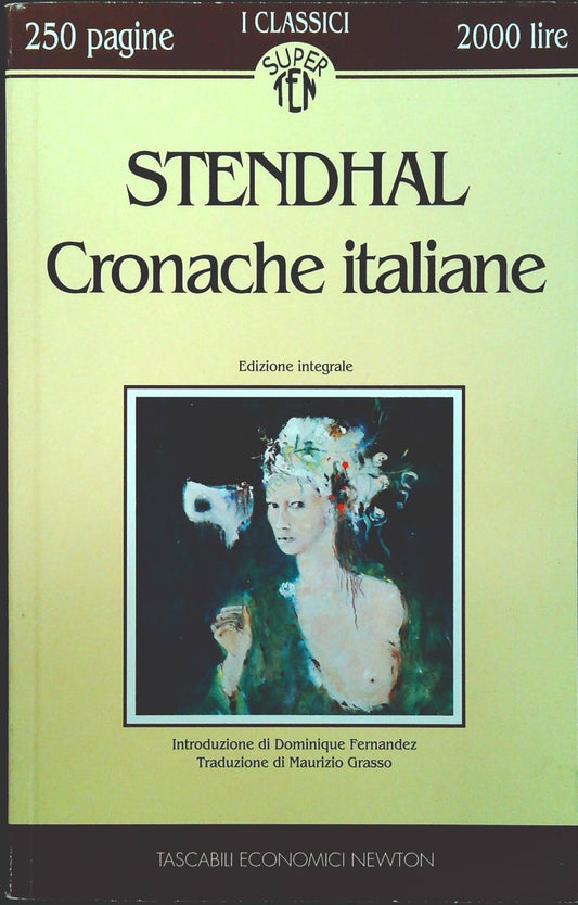 CRONACHE ITALIANE - STENDHAL - NEWTON 1993 - OUTLET DEL LIBRO