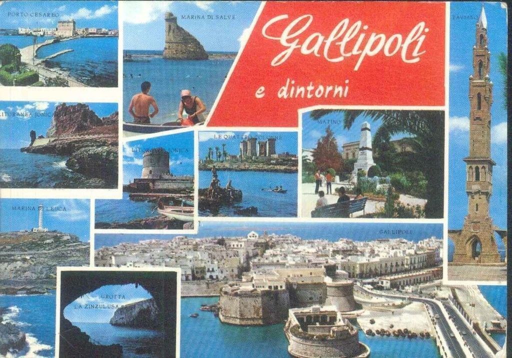 GALLIPOLI - 10 VEDUTINE - V1968