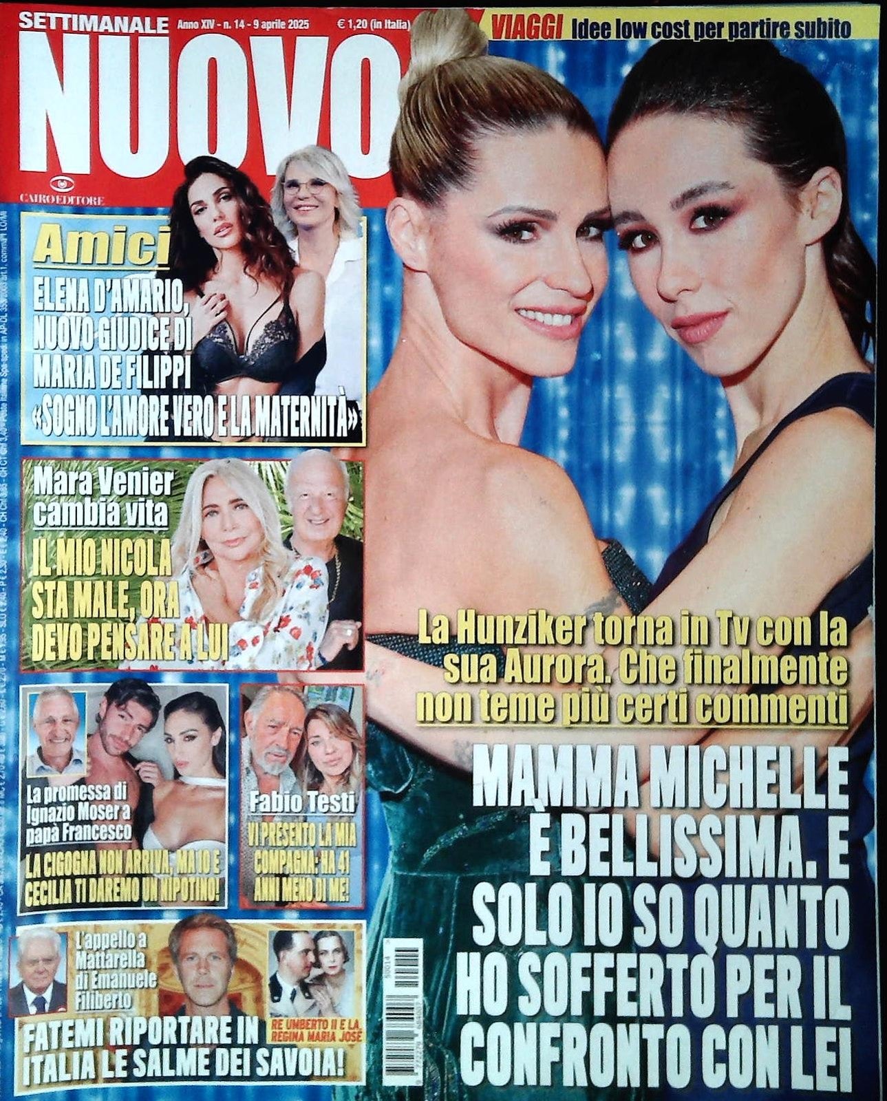 SETTIMANALE NUOVO - 9 APRILE 2025 - HUNZIKER-ELENA D'AMARIO-VENIER-FABIO TESTI