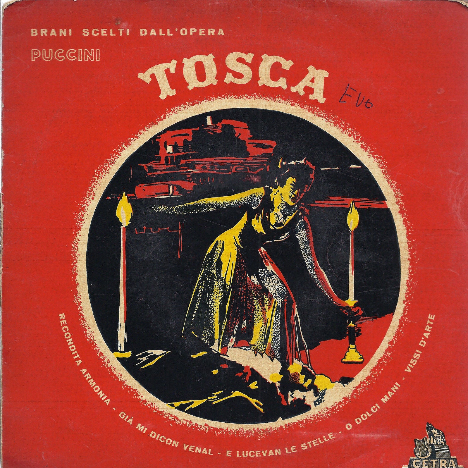 Brani scelti da TOSCA - PUCCINI # Orch.Sinf. della RAI di Torino - dir. A Basile
