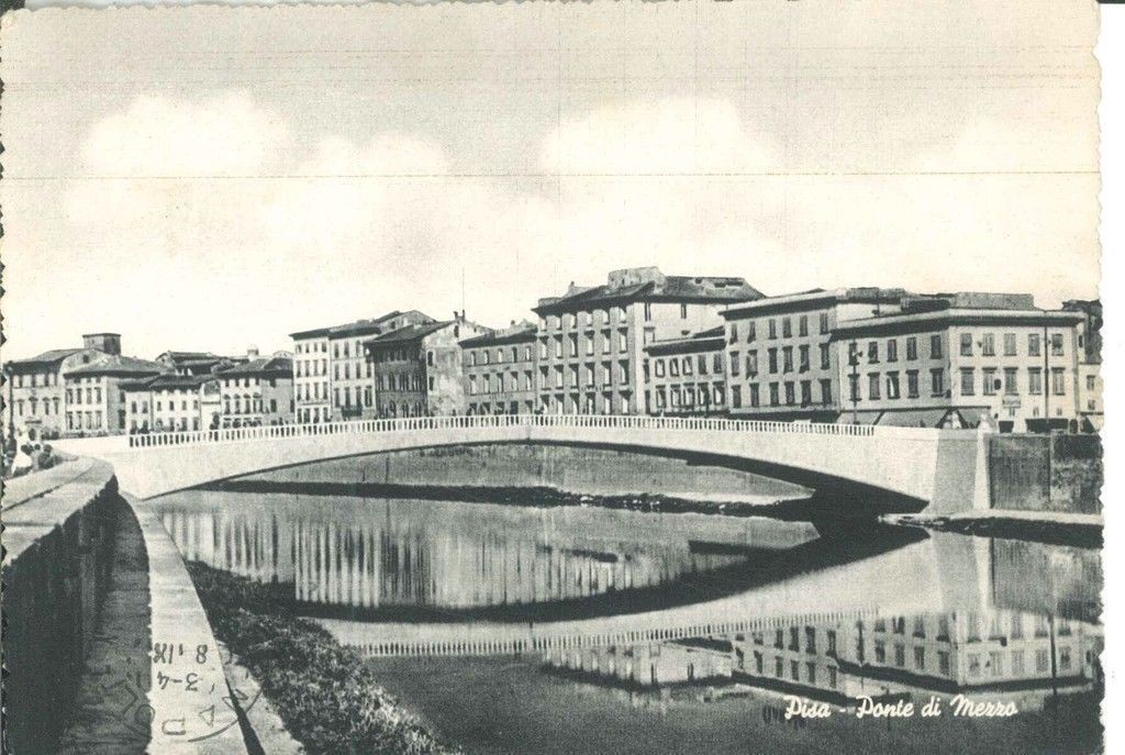 PISA - PONTE DI MEZZO - V1953