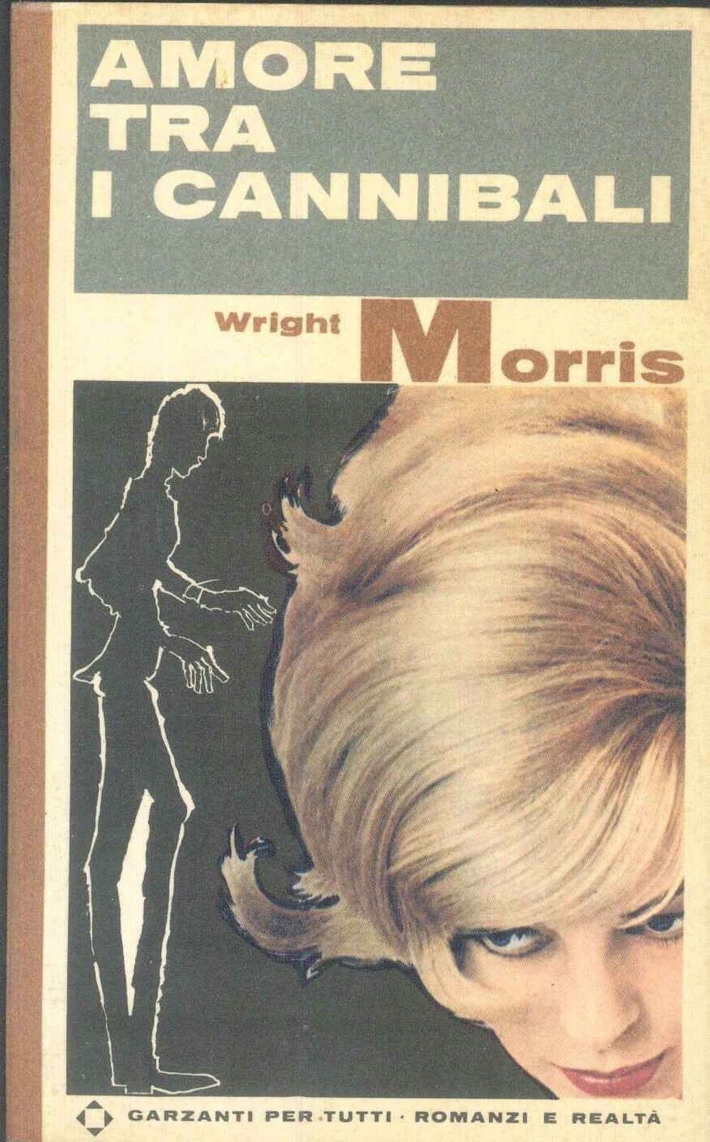 AMORE TRA I CANNIBALI - WRIGHT MORRIS - GARZANTI 1966 - OUTLET DEL LIBRO