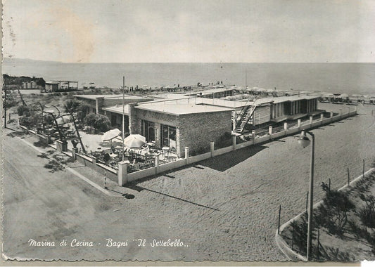 MARINA DI CECIMA - BAGNI IL SETTEBELLO - V1955