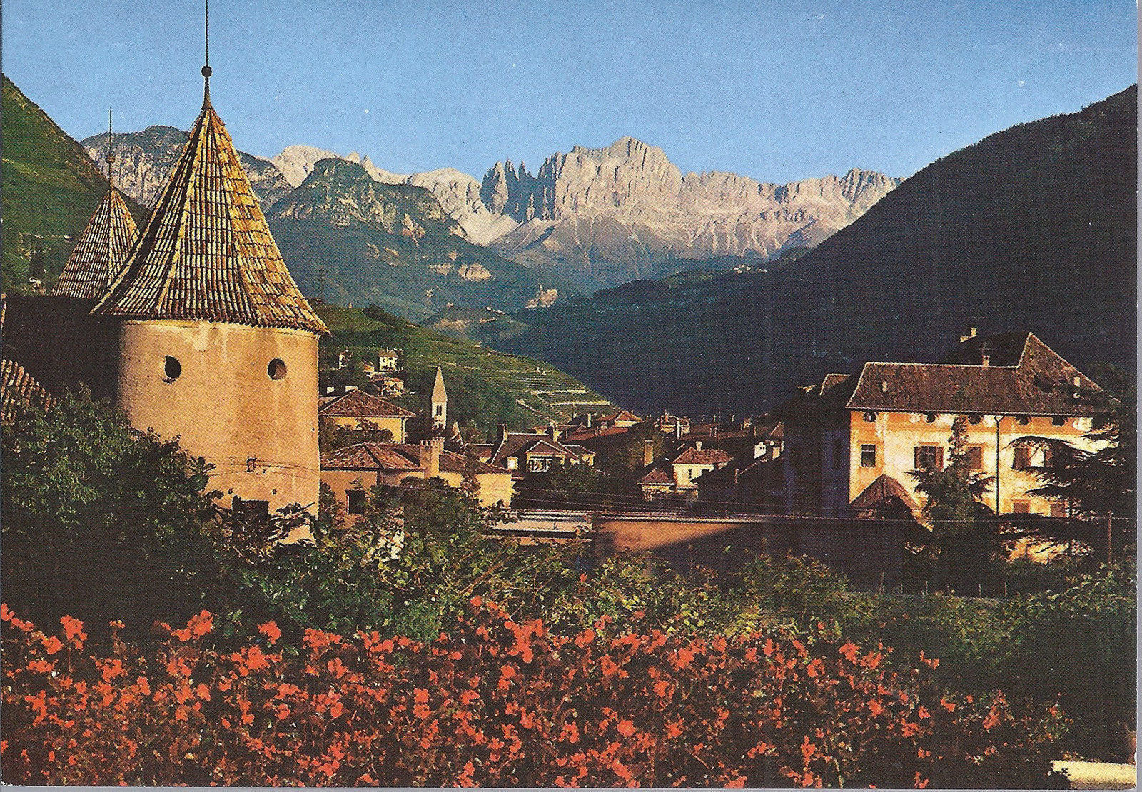 BOLZANO - CASTEL MARECCIO CON IL CATINACCIO - NV - FG