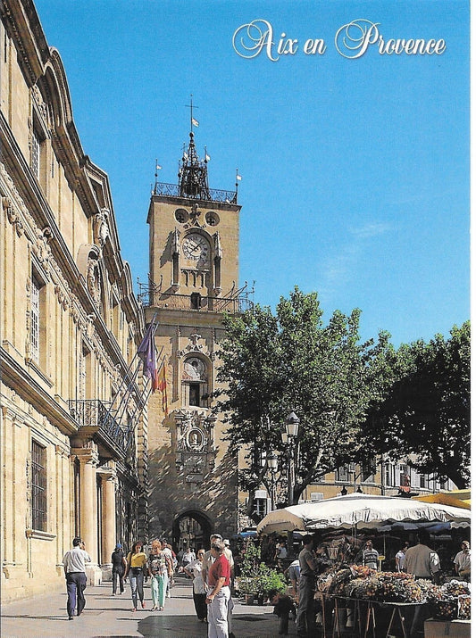 AIX-EN-PROVENCE - PLACE DE L'HOTEL DE LA VILLE - NV