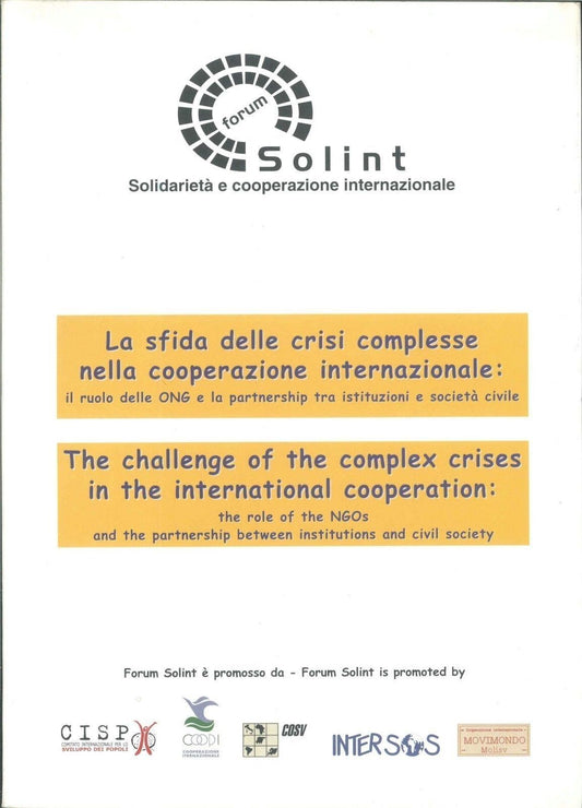 LA SFIDA DELLE CRISI COMPLESSE NELLA COOPERAZIONE INTER