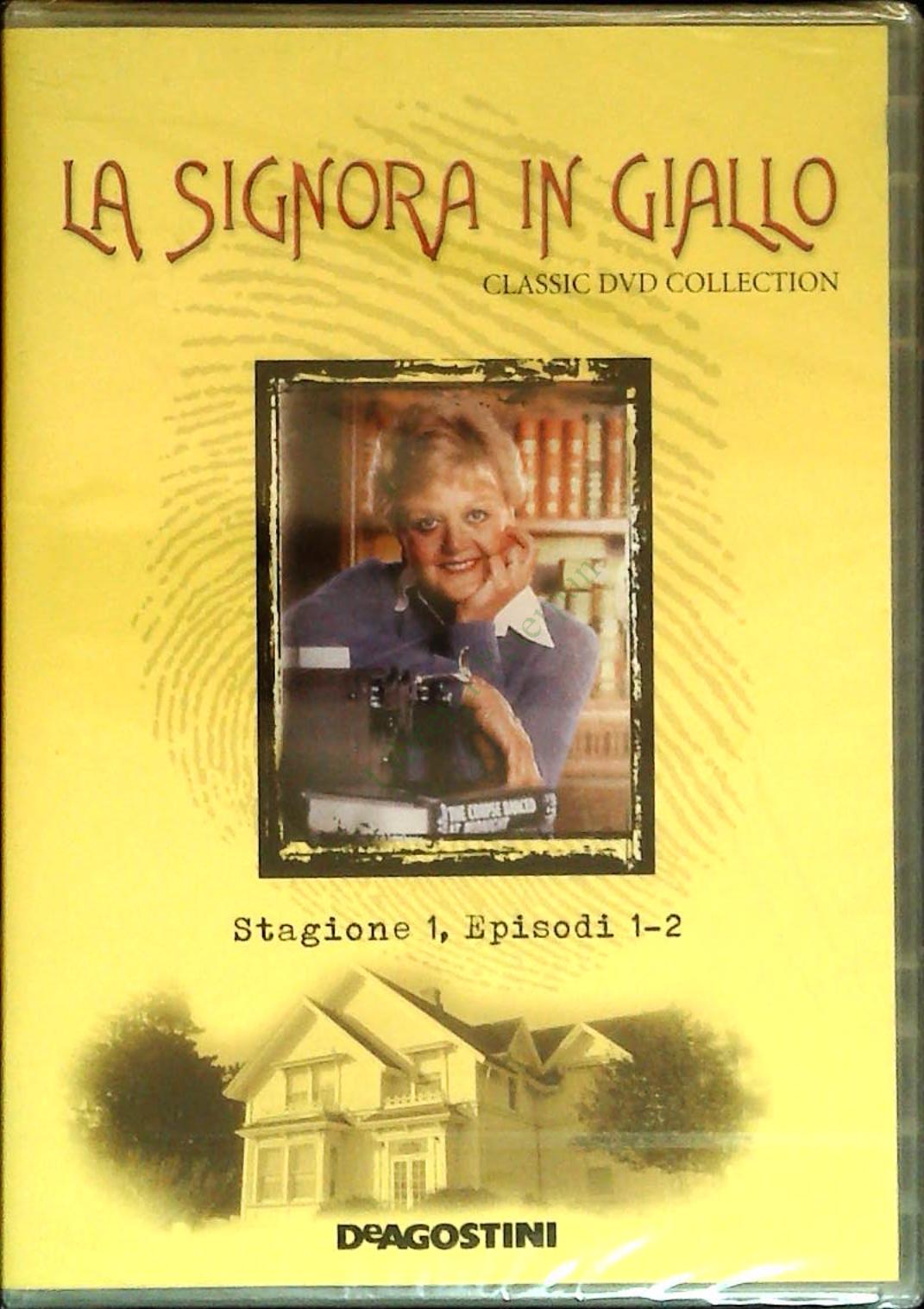 LA SIGNORA IN GIALLO - STAGIONE 1 EPISODI 1-2 - DVD