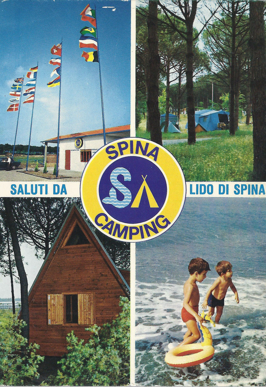 LIDO DI SPINA - SPINA CAMPING - 4 VEDUTE - NV - FG