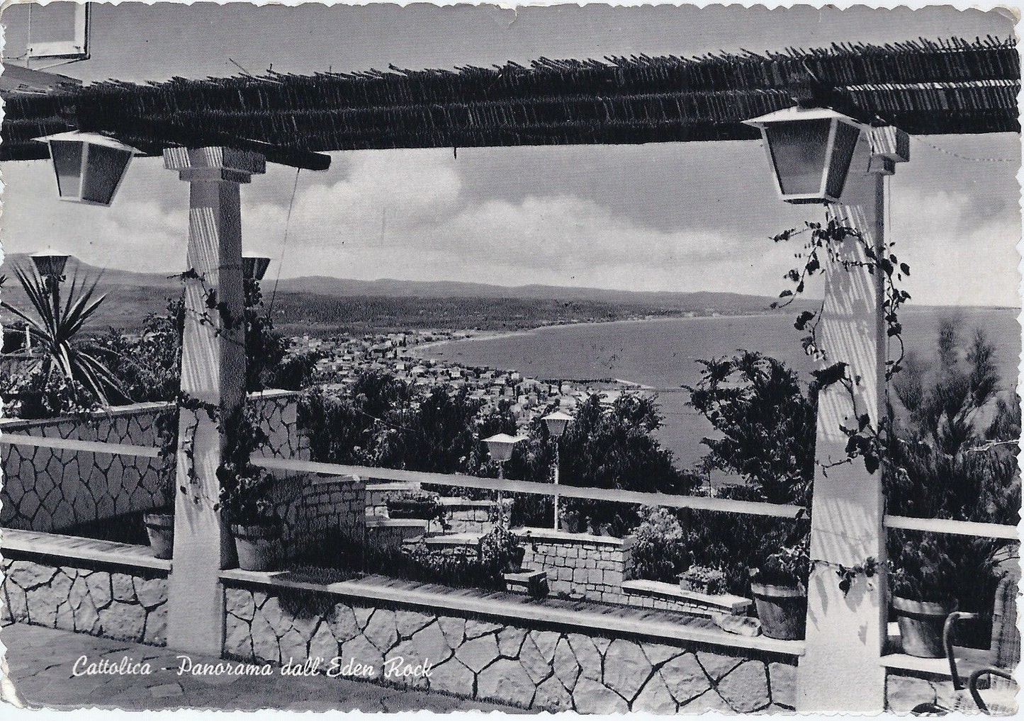 CATTOLICA - PANORAMA DALL'EDEN ROCK - VSD - FG - Ediz. 