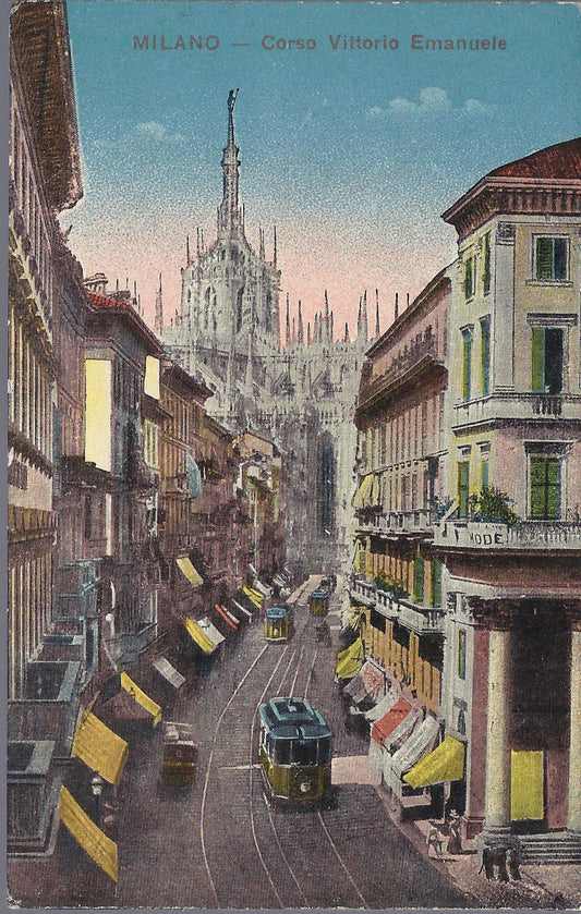 MILANO - CORSO VITTORIO EMANUELE - VIBSD - FP - TRAM