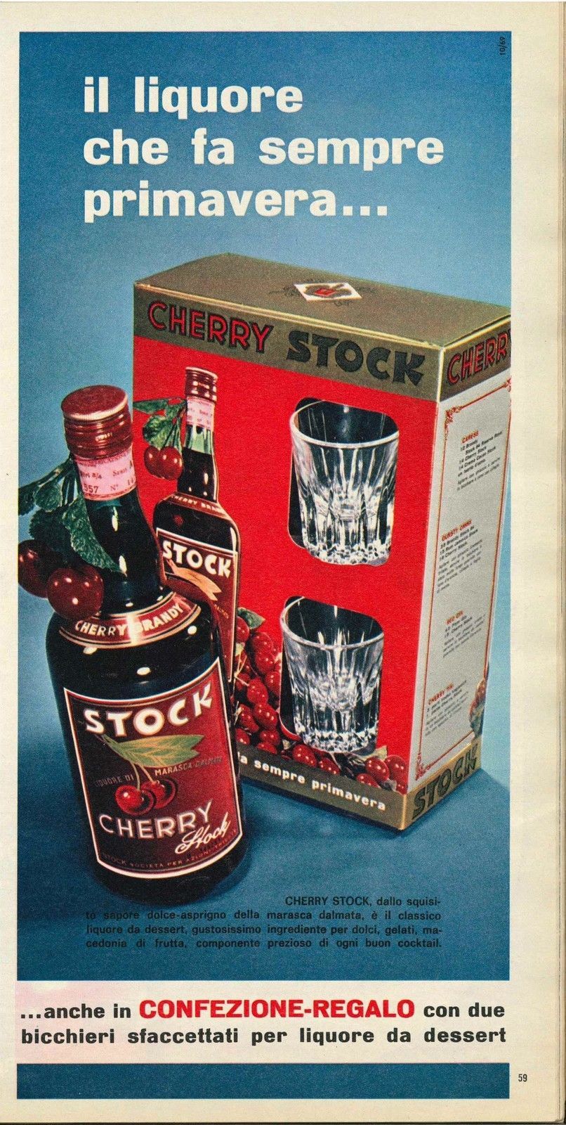 Il liquore che fa sempre primavera CHERRY STOCK- ADVERTISING